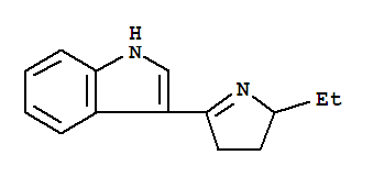 1H-indole,3-(2-ethyl-3,4-dihydro-2h-pyrrol-5-yl)-(9ci) Structure,804439-82-5Structure