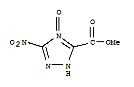 1H-1,2,4-triazole-5-carboxylicacid,3-nitro-,methylester,4-oxide(9ci) Structure,80494-20-8Structure