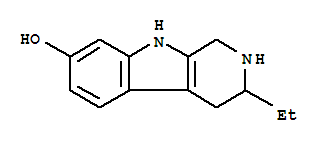 1H-pyrido[3,4-b]indol-7-ol,3-ethyl-2,3,4,9-tetrahydro- Structure,805192-34-1Structure