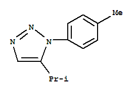 1H-1,2,3-triazole,5-(1-methylethyl)-1-(4-methylphenyl)-(9ci) Structure,805315-46-2Structure