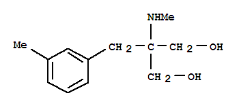 1,3-Propanediol,2-(methylamino)-2-[(3-methylphenyl)methyl]-(9ci) Structure,806600-59-9Structure