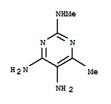 2,4,5-Pyrimidinetriamine, n2,6-dimethyl- Structure,807262-55-1Structure