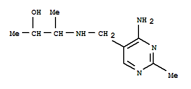 2-Butanol,3-[[(4-amino-2-methyl-5-pyrimidinyl)methyl]amino]-(9ci) Structure,807265-30-1Structure