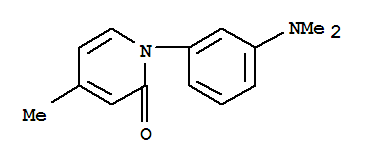 2(1H)-pyridinone,1-[3-(dimethylamino)phenyl]-4-methyl-(9ci) Structure,807279-08-9Structure