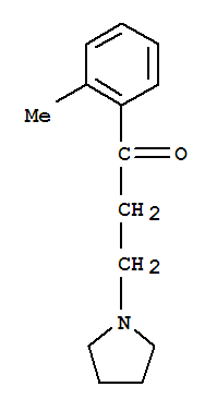 1-Propanone,1-(2-methylphenyl)-3-(1-pyrrolidinyl)-(9ci) Structure,807285-55-8Structure