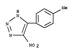 1H-1,2,3-triazole,4-(4-methylphenyl)-5-nitro-(9ci) Structure,807345-86-4Structure