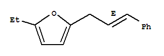 Furan, 2-ethyl-5-[(2e)-3-phenyl-2-propenyl]-(9ci) Structure,807369-92-2Structure