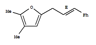 Furan, 2,3-dimethyl-5-[(2e)-3-phenyl-2-propenyl]-(9ci) Structure,807369-96-6Structure