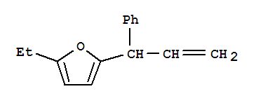 Furan, 2-ethyl-5-(1-phenyl-2-propenyl)-(9ci) Structure,807370-56-5Structure