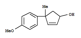 2-Cyclopenten-1-ol,4-(4-methoxyphenyl)-4-methyl-(9ci) Structure,807377-39-5Structure