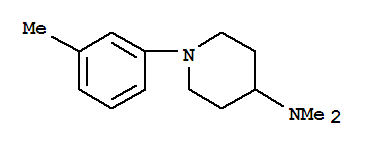 Piperidine, 4-dimethylamino-1-m-tolyl-(4ci) Structure,808758-49-8Structure