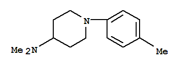 Piperidine, 4-dimethylamino-1-p-tolyl-(4ci) Structure,808758-68-1Structure