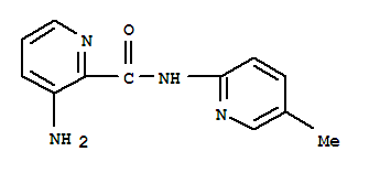 2-Pyridinecarboxamide,3-amino-n-(5-methyl-2-pyridinyl)-(9ci) Structure,809288-71-9Structure