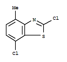 2,7-Dichloro-4-methyl-1,3-benzothiazole Structure,80945-85-3Structure