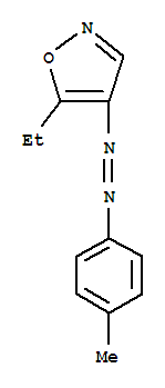 (9ci)-5-乙基-4-[(4-甲基苯基)氮雜]-異噁唑結(jié)構(gòu)式_810672-70-9結(jié)構(gòu)式