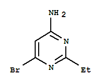 4-Pyrimidinamine,6-bromo-2-ethyl-(9ci) Structure,811450-27-8Structure