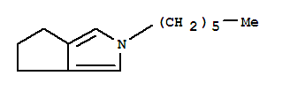 Cyclopenta[c]pyrrole, 2-hexyl-2,4,5,6-tetrahydro-(9ci) Structure,811784-22-2Structure