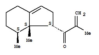 rel-(9ci)-1-[(1r,7r,7ar)-2,4,5,6,7,7a-六氫-7,7a-二甲基-1H-茚-1-基]-2-甲基-2-丙烯-1-酮結構式_811810-21-6結構式