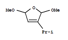 Furan, 2,5-dihydro-2,5-dimethoxy-3-(1-methylethyl)-(9ci) Structure,811861-02-6Structure