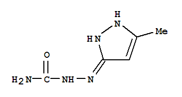 Hydrazinecarboxamide, 2-(5-methyl-1h-pyrazol-3-yl)- Structure,81259-44-1Structure