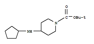 1-Boc-4-cyclopentylamino-piperidine Structure,812690-40-7Structure