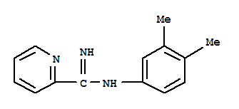 2-Pyridinecarboximidamide,n-(3,4-dimethylphenyl)-(9ci) Structure,812692-64-1Structure