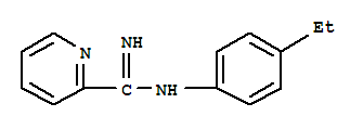 2-Pyridinecarboximidamide,n-(4-ethylphenyl)-(9ci) Structure,812692-65-2Structure