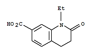 (9ci)-1-乙基-1,2,3,4-四氫-2-氧代-7-喹啉羧酸結(jié)構式_813425-19-3結(jié)構式