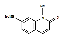 Acetamide, n-(1,2-dihydro-1-methyl-2-oxo-7-quinolinyl)-(9ci) Structure,813425-44-4Structure