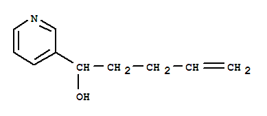 1-Pyridin-3-yl-pent-4-en-1-ol Structure,81418-01-1Structure