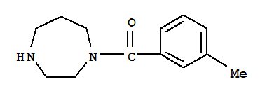 1H-1,4-diazepine,hexahydro-1-(3-methylbenzoyl)-(9ci) Structure,815650-83-0Structure