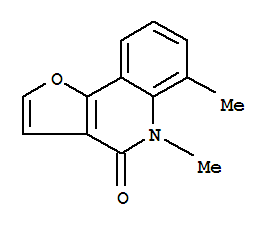 Furo[3,2-c]quinolin-4(5h)-one, 5,6-dimethyl-(9ci) Structure,816418-43-6Structure