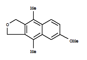 Naphtho[2,3-c]furan, 1,3-dihydro-6-methoxy-4,9-dimethyl-(9ci) Structure,816463-34-0Structure