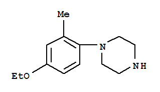 Piperazine, 1-(4-ethoxy-2-methylphenyl)-(9ci) Structure,817170-68-6Structure