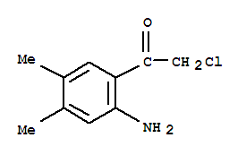 Ethanone, 1-(2-amino-4,5-dimethylphenyl)-2-chloro- Structure,817209-30-6Structure