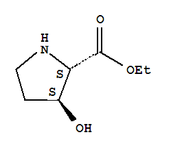 (3s)-(9ci)-3-羥基-L-脯氨酸乙酯結(jié)構(gòu)式_817555-90-1結(jié)構(gòu)式