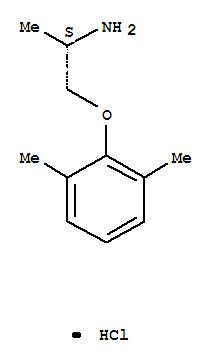 (2S)-1-(2,6-dimethylphenoxy)-2-propanaminium chloride Structure,81771-85-9Structure