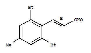 2-Propenal,3-(2,6-diethyl-4-methylphenyl)-,(2e)-(9ci) Structure,819066-33-6Structure