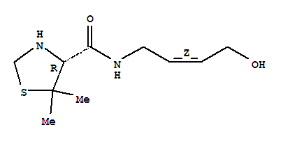 4-Thiazolidinecarboxamide,n-[(2z)-4-hydroxy-2-butenyl]-5,5-dimethyl-,(4r)-(9ci) Structure,819083-87-9Structure