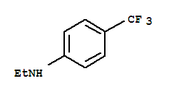 乙基-(4-三氟甲基-苯基)-胺結(jié)構(gòu)式_820209-45-8結(jié)構(gòu)式