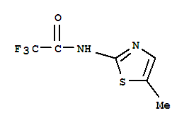 Acetamide, 2,2,2-trifluoro-n-(5-methyl-2-thiazolyl)-(9ci) Structure,820230-84-0Structure