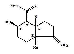 (3ar,4r,5s,7as)-rel-(9ci)-八氫-5-羥基-7a-甲基-1-亞甲基-1H-茚-4-羧酸甲酯結(jié)構(gòu)式_820245-28-1結(jié)構(gòu)式