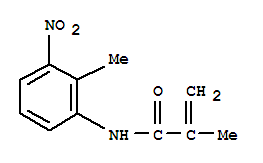 2-Propenamide,2-methyl-n-(2-methyl-3-nitrophenyl)-(9ci) Structure,821765-16-6Structure