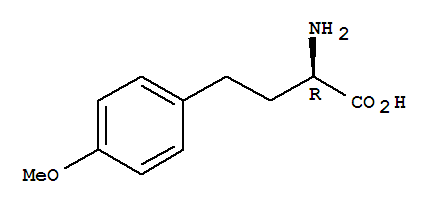 (S)-2-氨基-4-(4-甲氧基-苯基)-丁酸結(jié)構(gòu)式_82310-97-2結(jié)構(gòu)式