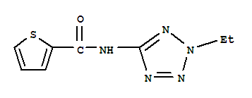 2-Thiophenecarboxamide,n-(2-ethyl-2h-tetrazol-5-yl)-(9ci) Structure,824945-04-2Structure