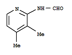 Formamide, n-(3,4-dimethyl-2-pyridinyl)- Structure,825-48-9Structure