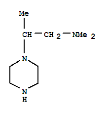 1-Piperazineethanamine,n,n,-bta--trimethyl-(9ci) Structure,82516-24-3Structure