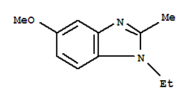 1H-benzimidazole,1-ethyl-5-methoxy-2-methyl-(9ci) Structure,82612-26-8Structure