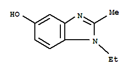 1H-benzimidazol-5-ol,1-ethyl-2-methyl-(9ci) Structure,82612-27-9Structure