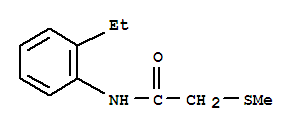 Acetamide, n-(2-ethylphenyl)-2-(methylthio)-(9ci) Structure,827000-83-9Structure